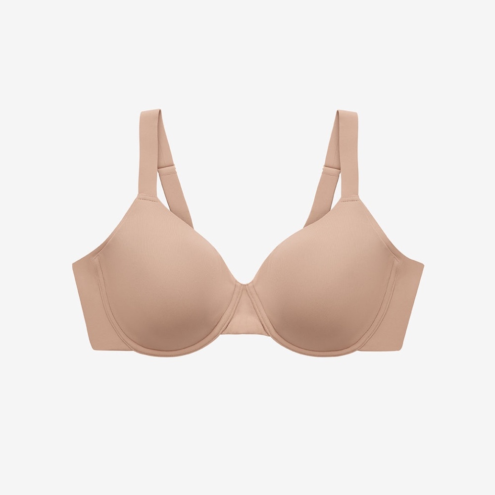 ThirdLove ComfortStretch Smoothing Full Coverage Bra Size 38Ctaupe / 38C